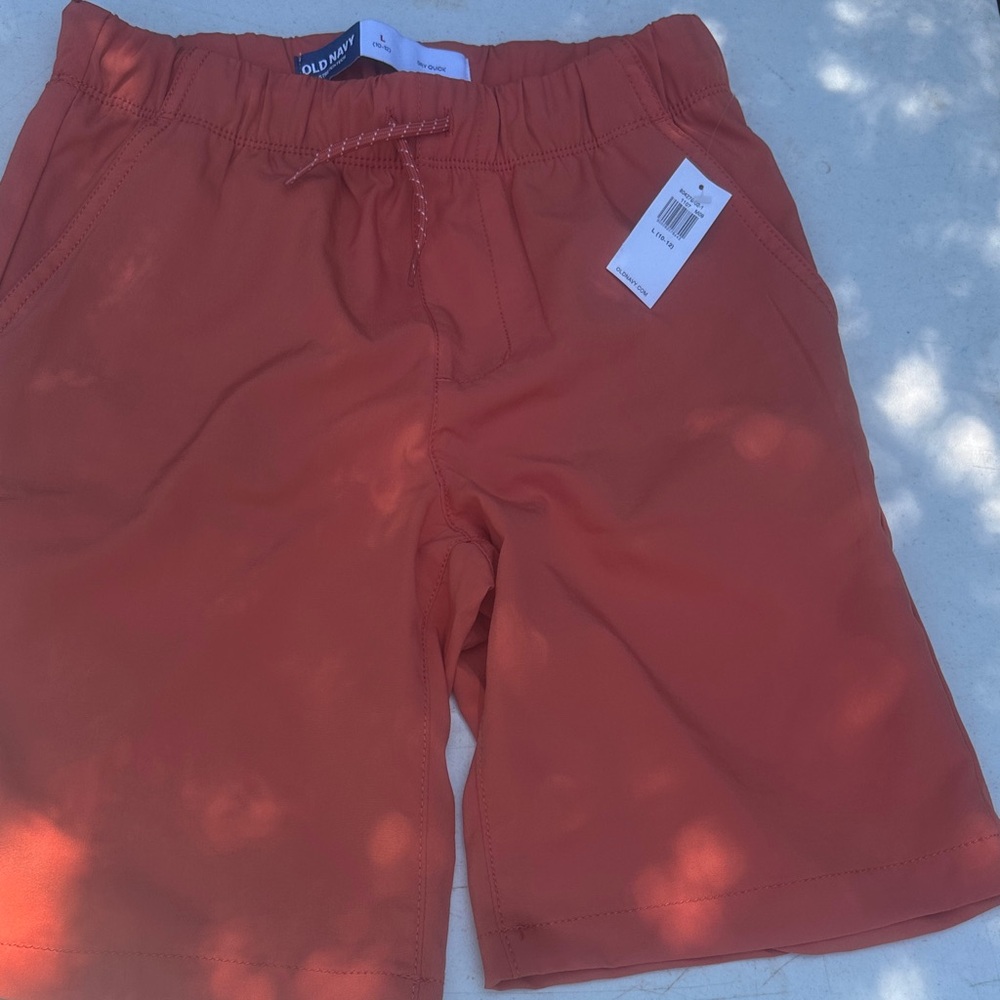 Old Navy Vibrant Orange Casual Shorts